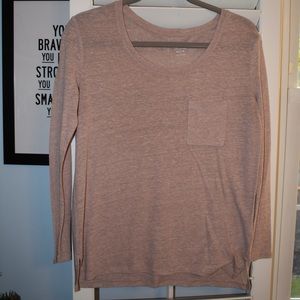 Long-sleeve boyfriend shirt